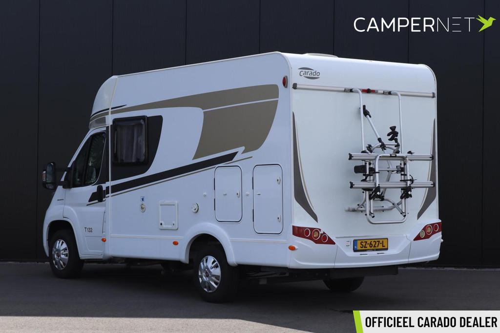 Carado T132 2.3 Multijet 130pk | 5.99m | Vast bed | Thule Li, Caravans en Kamperen, Campers, Hordeur, Airbags, Tot en met 2, Bedrijf