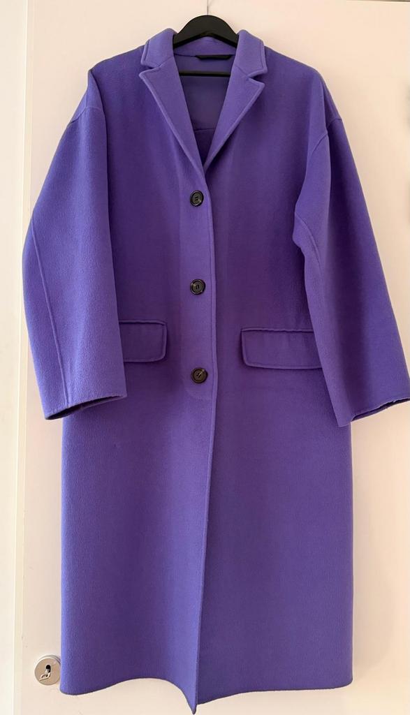 Stand Studio Marleigh Coat maat 38 (valt als 42) lila/paars, Ophalen of Verzenden, Zo goed als nieuw, Maat 42/44 (L), Paars