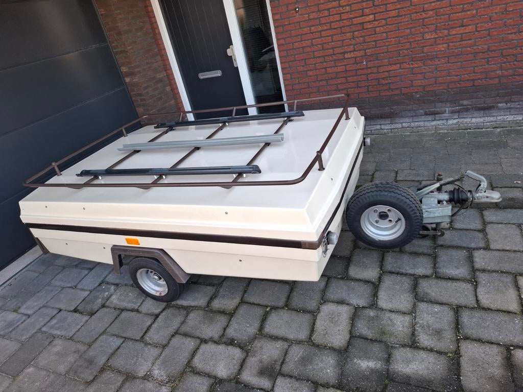 Camplet lege vouwwagen aanhanger, Caravans en Kamperen, Ophalen