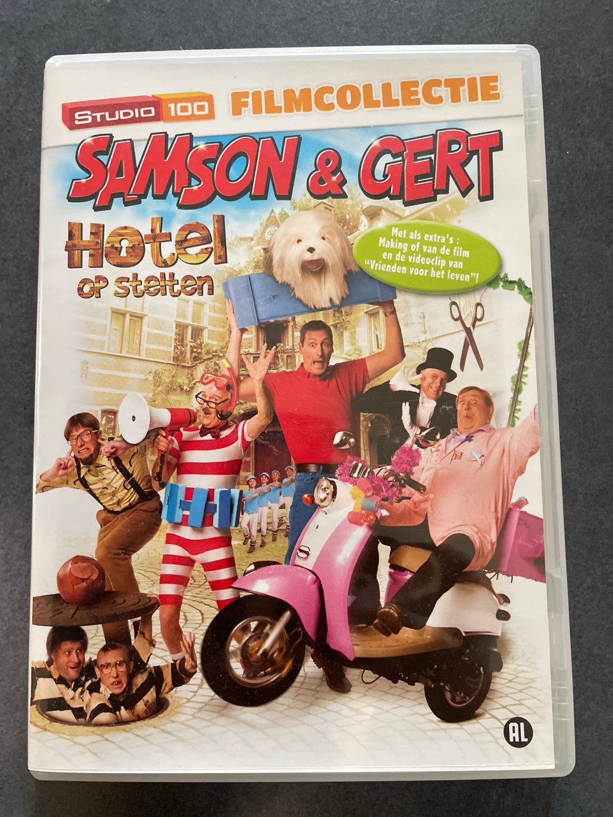 Samson & Gert: Hotel op Stelten (DVD), Cd's en Dvd's, Dvd's | Kinderen en Jeugd, Alle leeftijden, Nederlands, Familie, Film