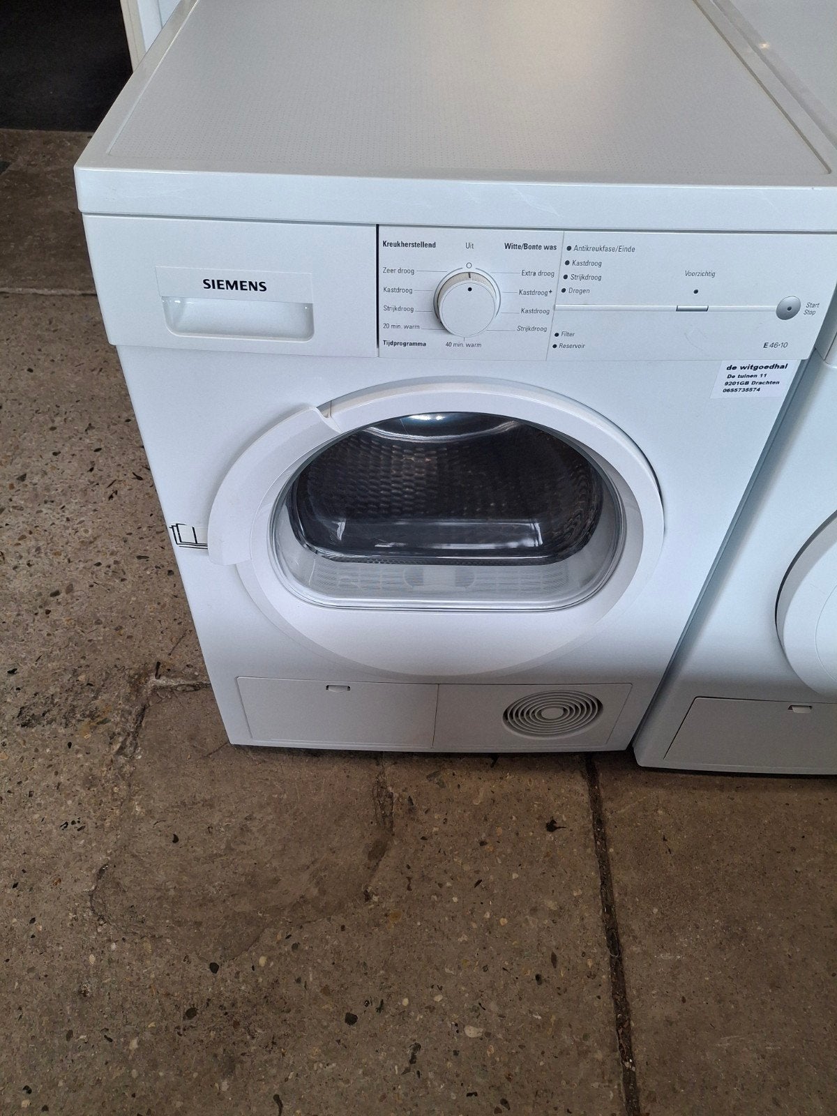 Siemens condensdroger, 6 tot 8 kg, Minder dan 85 cm, Siemens, Refurbished