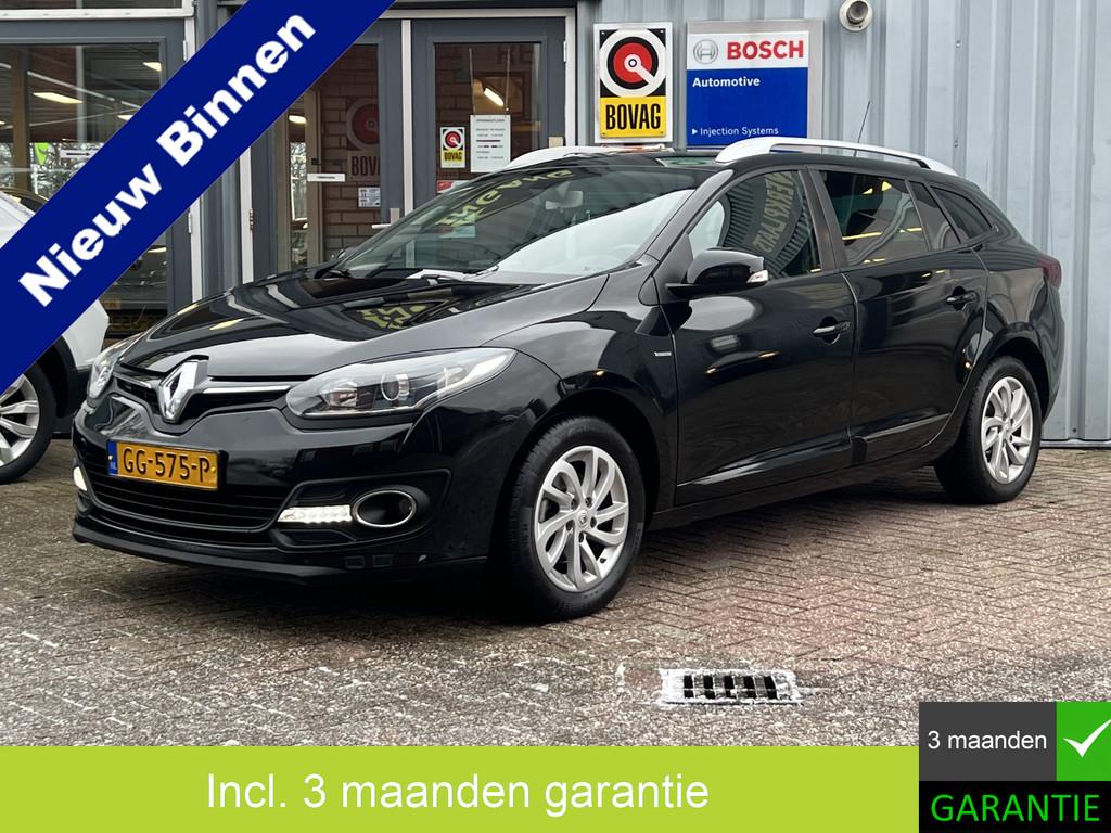 Renault Mégane Estate 1.2 TCe Limited. | NAVIGATIE | CRUISE, Voorwielaandrijving, Euro 5, Stof, Gebruikt