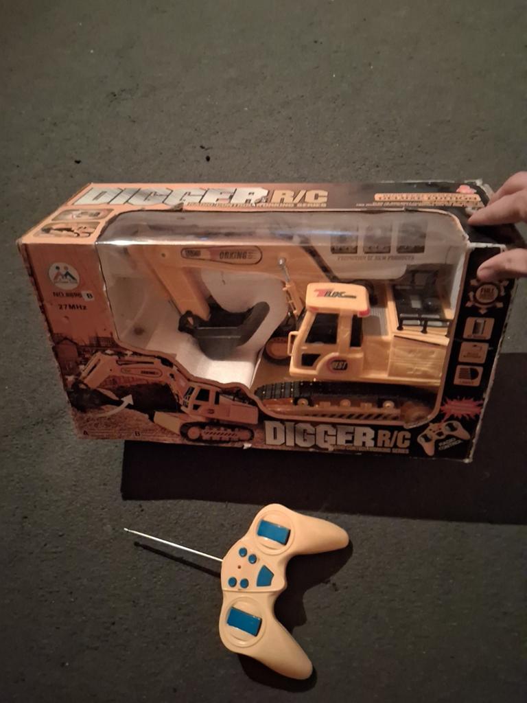 RC Graafmachine - Werkt goed, beperkte draaihoek, Kinderen en Baby's, Speelgoed | Speelgoedvoertuigen, Ophalen