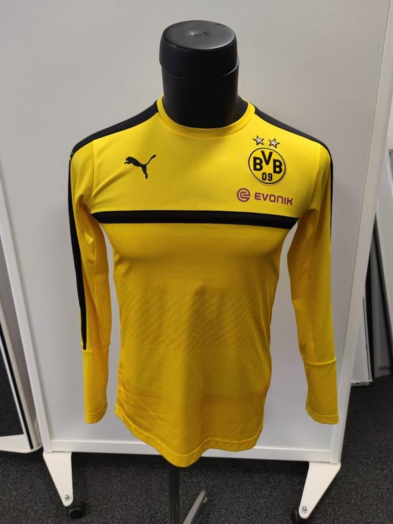 Borussia Dortmund trainingsshirt 2015/16 maat S, Puma, Geel, Overige maten, Ophalen of Verzenden
