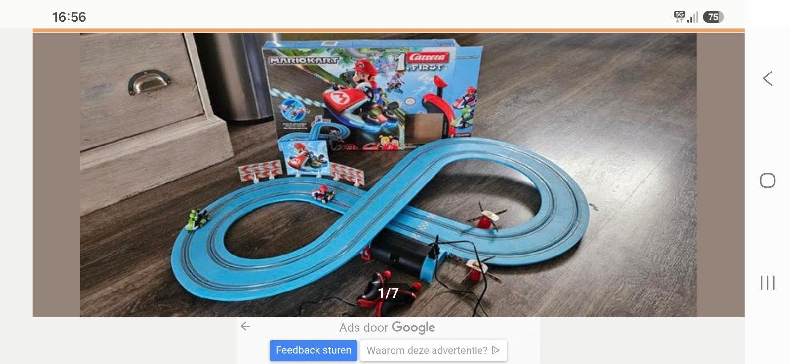 Mario kart baan, Ophalen of Verzenden, Elektrisch, Overige merken