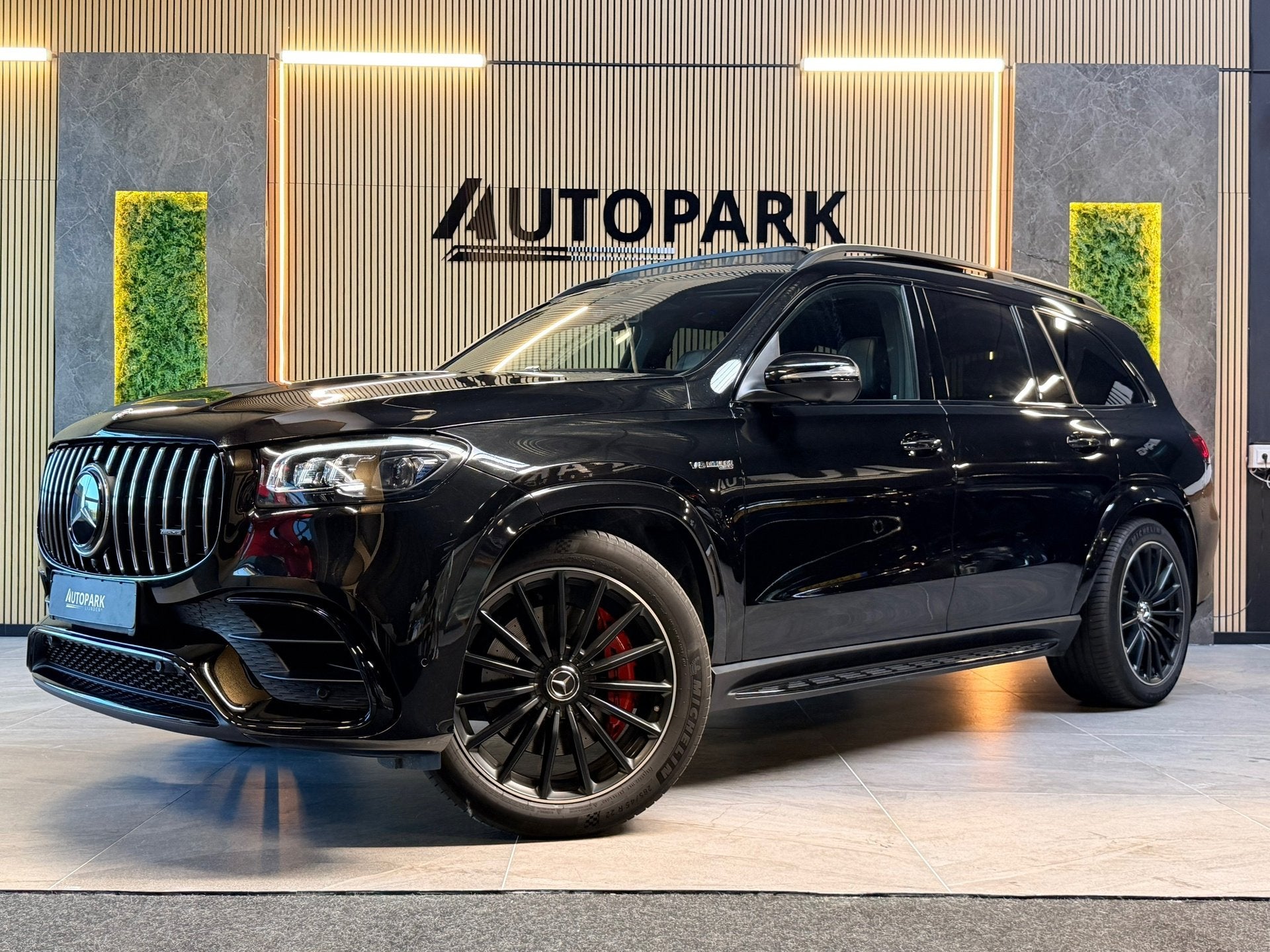 Mercedes-Benz GLS AMG 63 4MATIC+ Premium Plus PANO|BURMESTER, Auto's, Gebruikt, 7 stoelen, Zwart, Leder