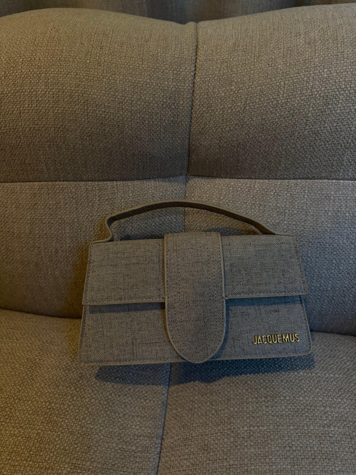 Jacquemus handbag in beige, Ophalen, Doos, Minder dan 35 cm, Minder dan 50 cm
