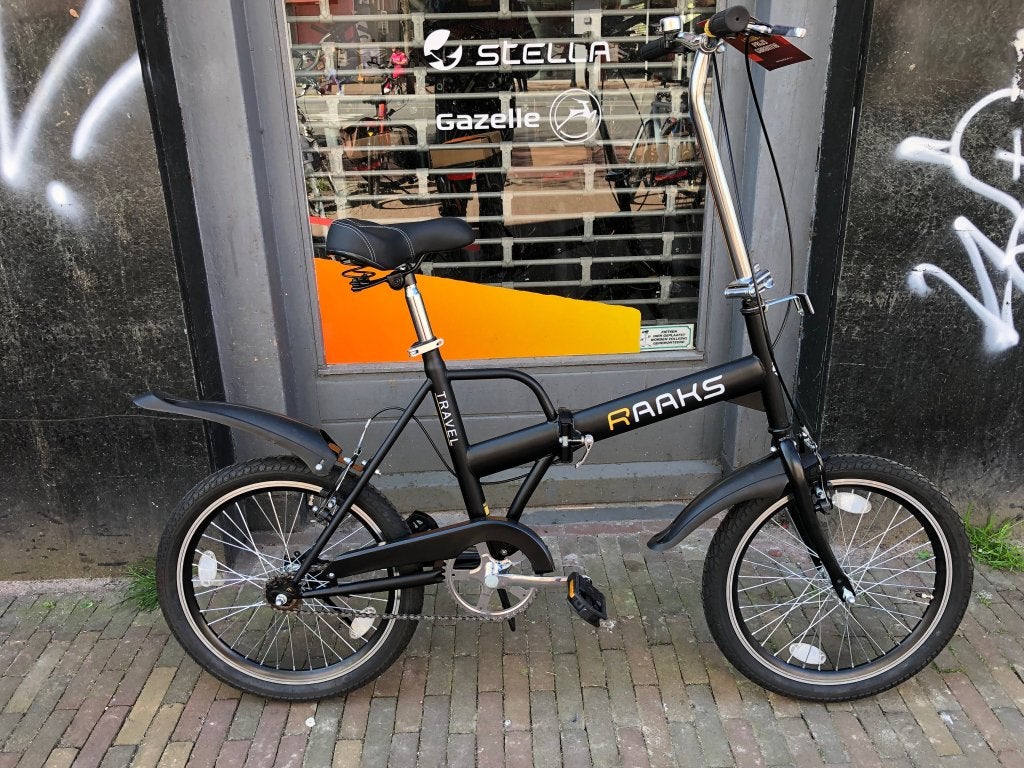 Fietshokje Houtplein: Raaks Travel Vouwfiets NIEUW, Fietsen en Brommers, Niet ingevuld, 20 inch of meer, Niet ingevuld, Nieuw