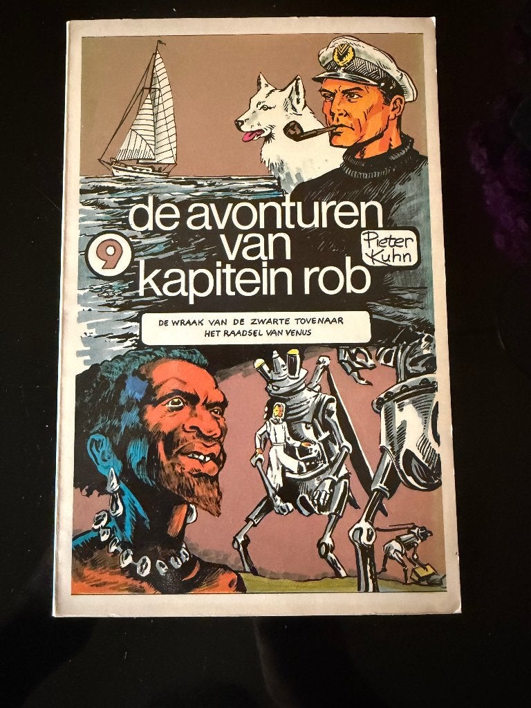 De avonturen van kapitein Rob deel 9, Gelezen, Eén stripboek, Ophalen of Verzenden, Pieter Kuhn
