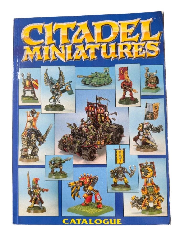 Warhammer Citadel Miniatures Blue Catalogue 1991, ., Warhammer, Ophalen of Verzenden, Zo goed als nieuw