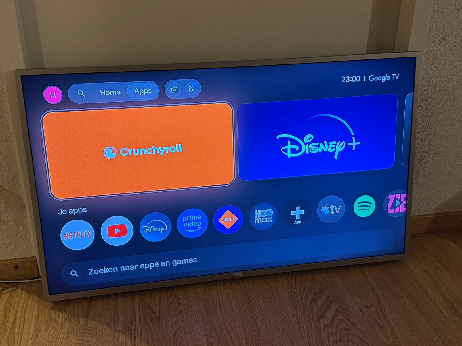 Philips 43 Inch TV + Google Chromecast + & Muurbeugel, Ophalen, Zo goed als nieuw, Smart TV