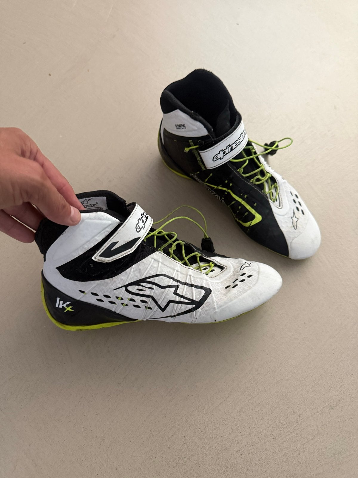 Alpinestars Tech-1 KX V3 Kartschoenen Maat 36, Sport en Fitness, Basketbal, Ophalen of Verzenden, Zo goed als nieuw, Schoenen