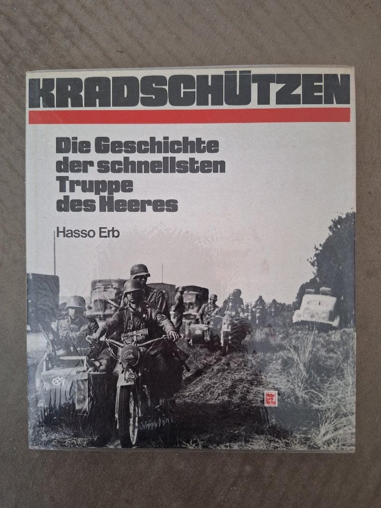 Kradschützen - Hasso Erb, Tweede Wereldoorlog, Ophalen of Verzenden, Zo goed als nieuw, Overige onderwerpen