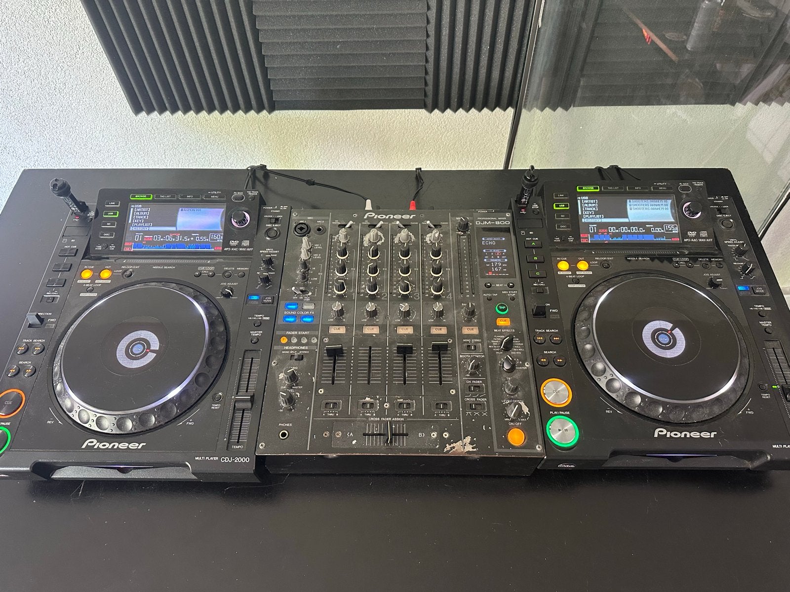 ≥ GOEDKOOPSTE Pioneer DJ-set: 2x CDJ-2000 & DJM-800 — Dj-sets en