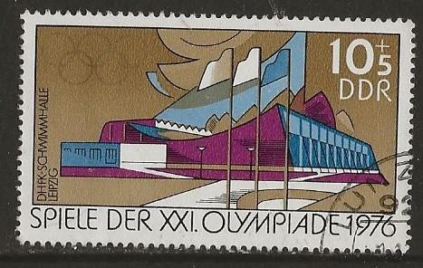 DDR 16, olympiade, Verzenden, DDR, Gestempeld