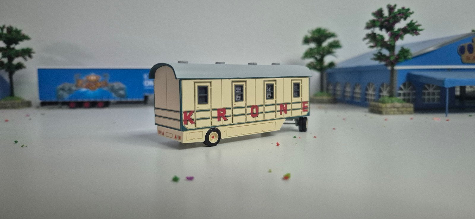 Circus Krone woonwagen (MKB), Kinderen en Baby's, Speelgoed | Speelgoedvoertuigen, Nieuw, Ophalen of Verzenden