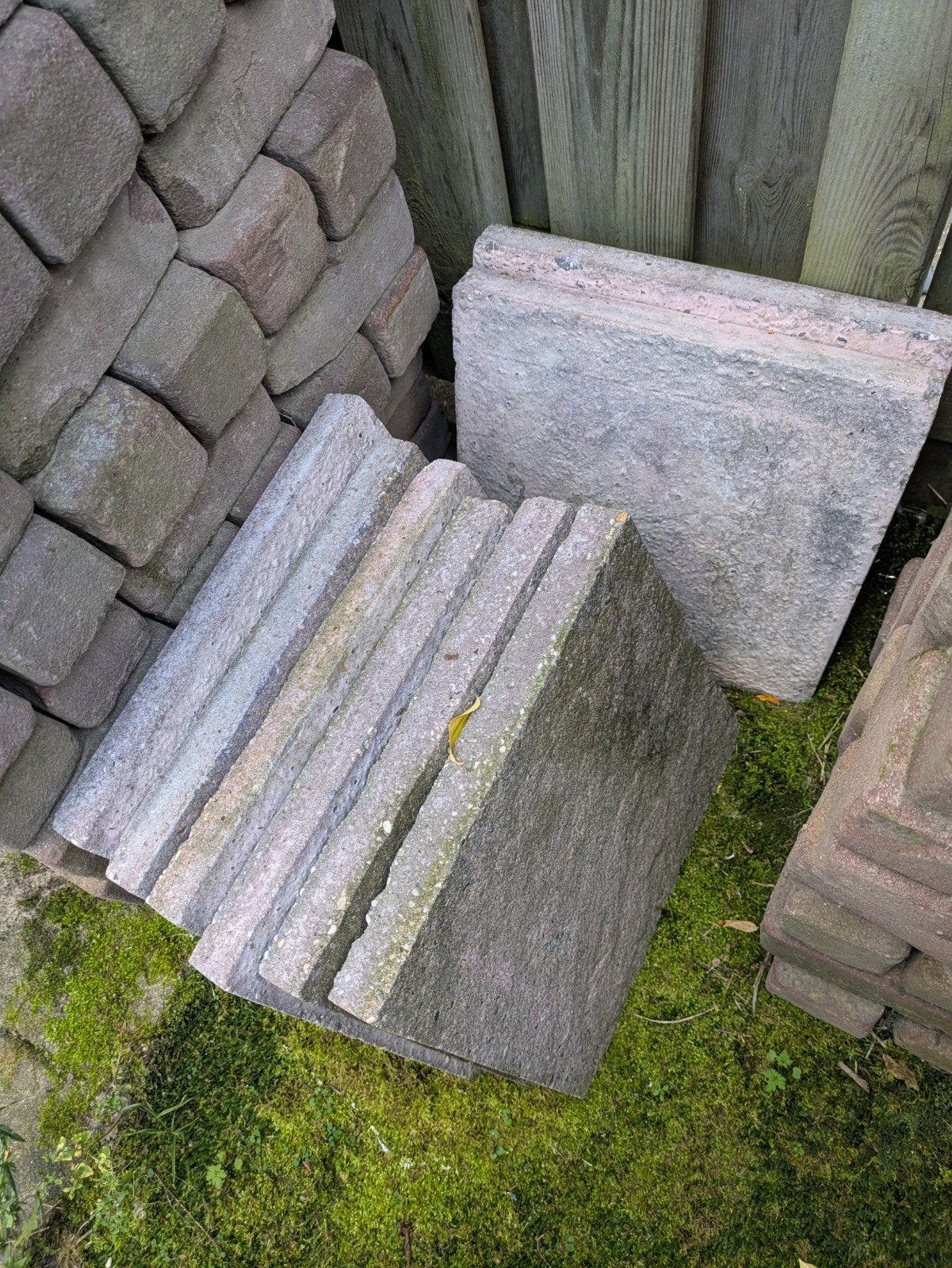 Tegels, Ophalen, Beton, Terrastegels