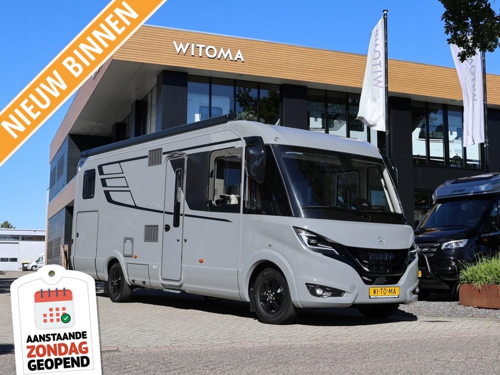 HYMER BML-i Master Line 780 2027 kleur Tarmac Grey BINNEN !, Verwarmde buitenspiegels, Vloeistofverwarming, Bedrijf, Diesel