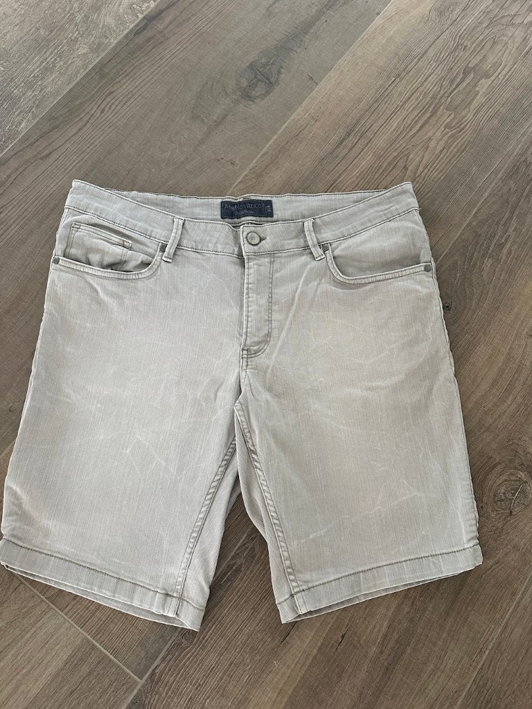 Korte broek denim grijs maat 36 maat XL, W36 - W38 (confectie 52/54), Angelo Litrico, Ophalen of Verzenden, Zo goed als nieuw