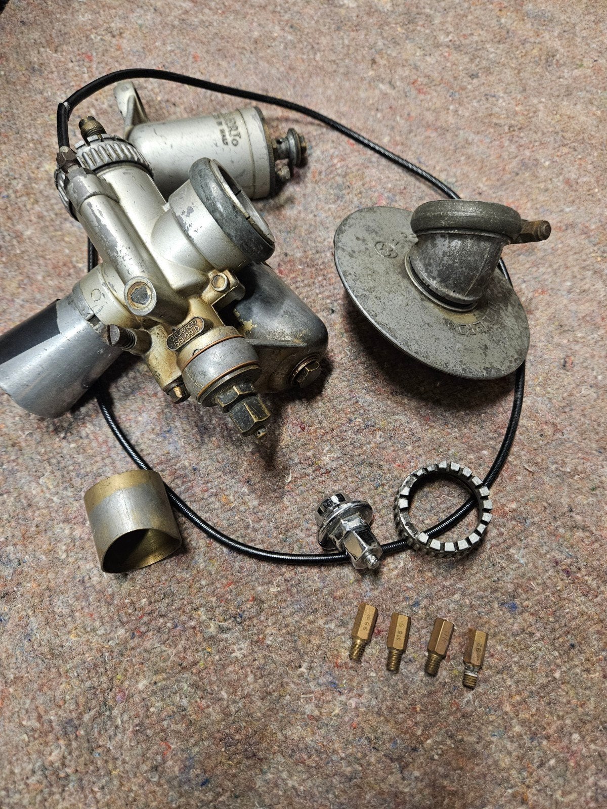 Dell'Orto SSI 29D carburateur met extra's, Ophalen of Verzenden, Gebruikt