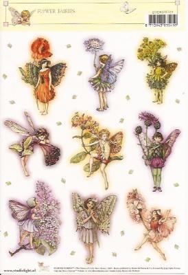 Flower Fairies - Bloemenkindertjes stickers FF01, Verzamelen, Verzenden