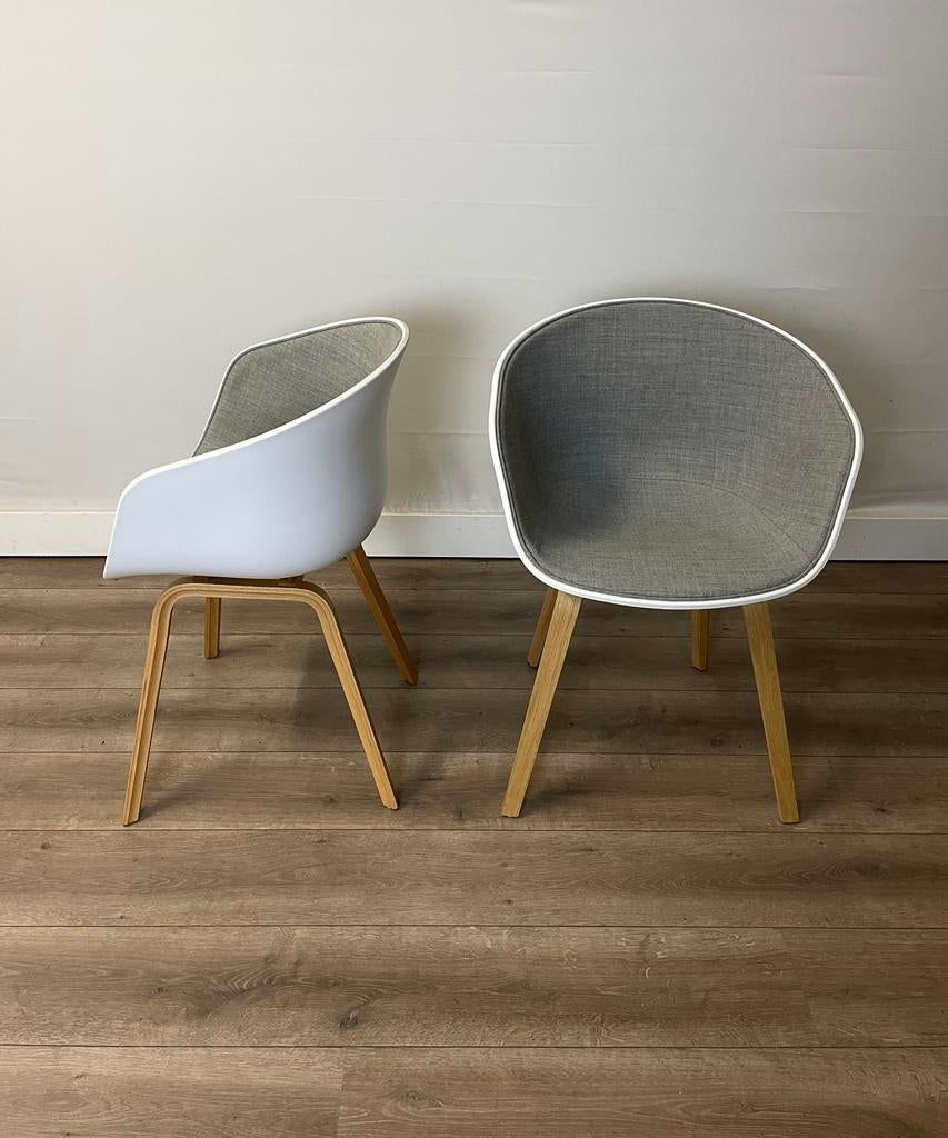 Hay Eetkamerstoel 2x, Huis en Inrichting, Stoelen, Ophalen of Verzenden, Zo goed als nieuw, Overige kleuren, Stof
