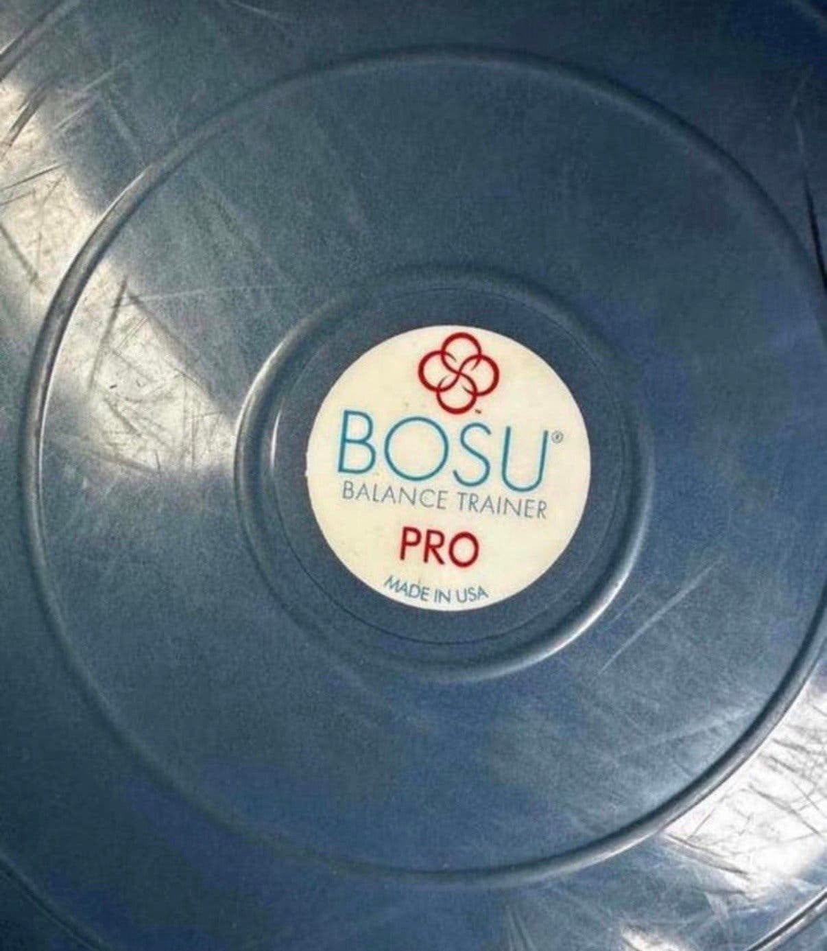 Bosu Balanstrainer Pro Edition - Blauw - 65 cm, Ophalen, Gebruikt, Buik, Balansbord