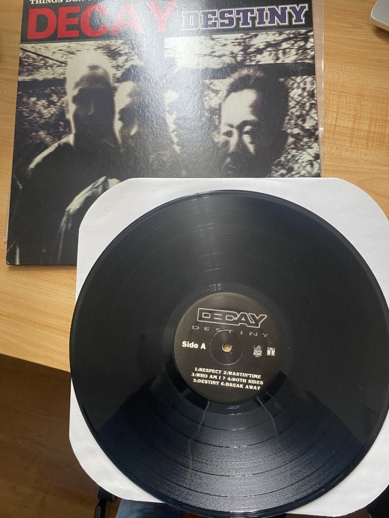 Decay – Destiny, LP, Ophalen of Verzenden, Zo goed als nieuw, 12 inch