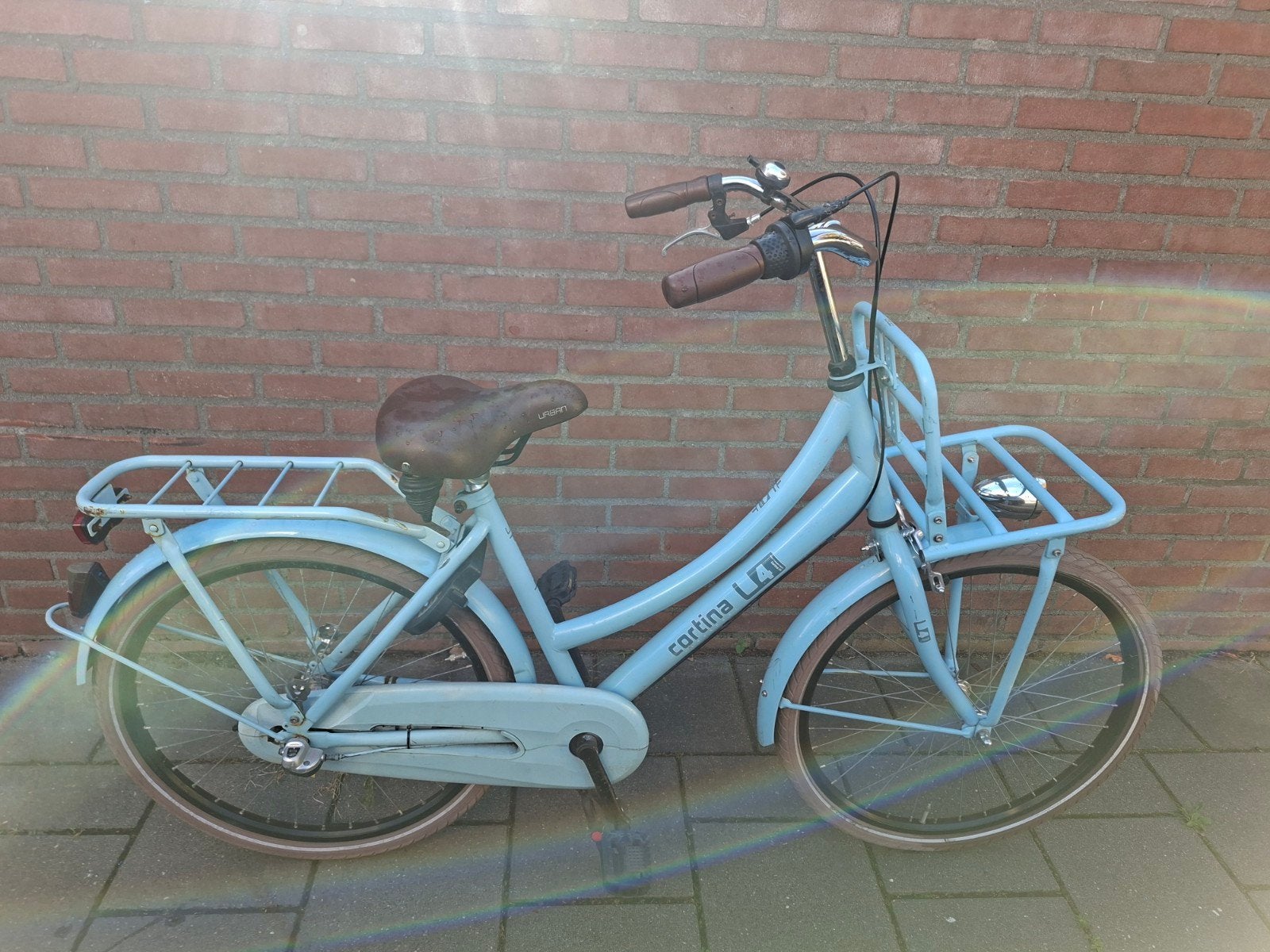 cortina  moederfiets transport 3 versnellingen 24 inse, Ophalen, Gebruikt, 24 inch, Versnellingen
