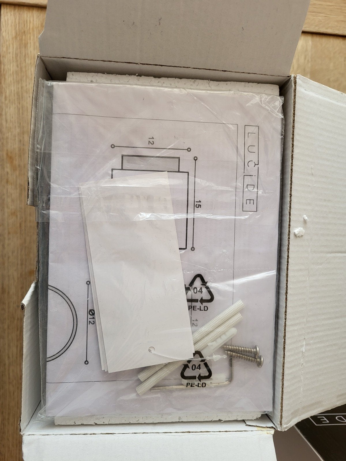 2 badkamer lampen nieuw Jelte van Lucide, Ophalen, Nieuw