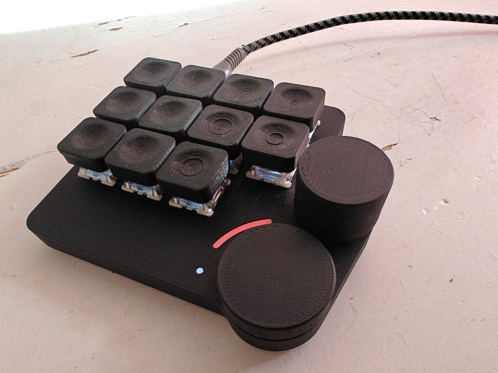 QVEX Lynepad – Macro Pad – RGB Backlight – Mechanical Keys, Ophalen of Verzenden, Multimediatoetsen, Bedraad, QVEX