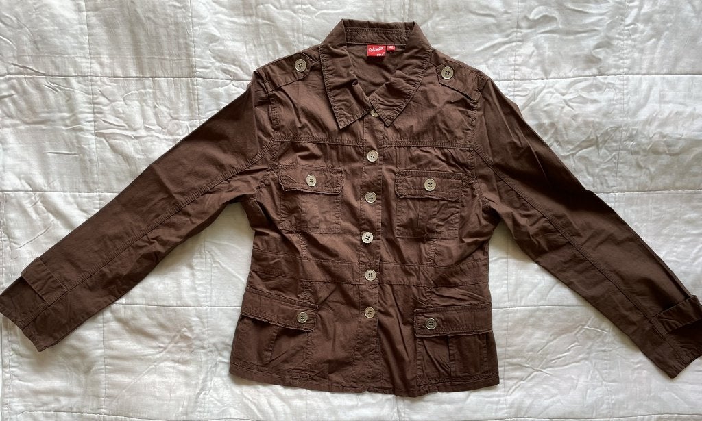Z.g.a.n. Jasje Bruin kleurig Maat 42 Woman Stax, Kleding | Dames, Bruin, Maat 42/44 (L), Ophalen of Verzenden, Zo goed als nieuw