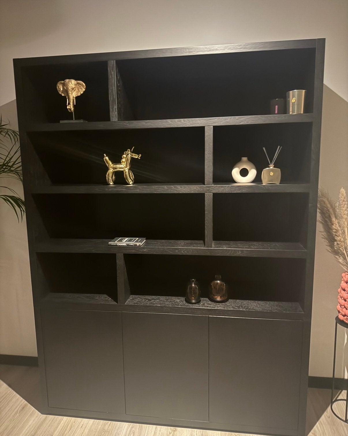 Goossens buffetkast Barcelona, Ophalen, 100 tot 150 cm, 200 cm of meer, Zo goed als nieuw