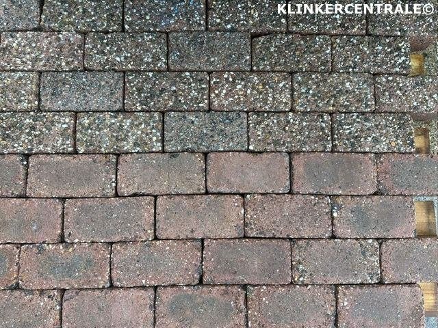 360m2 heide grijs betonklinkers keiformaat bkk bss, Tuin en Terras, Tegels en Klinkers, Bij dit gebruikte product niet meer te achterhalen.