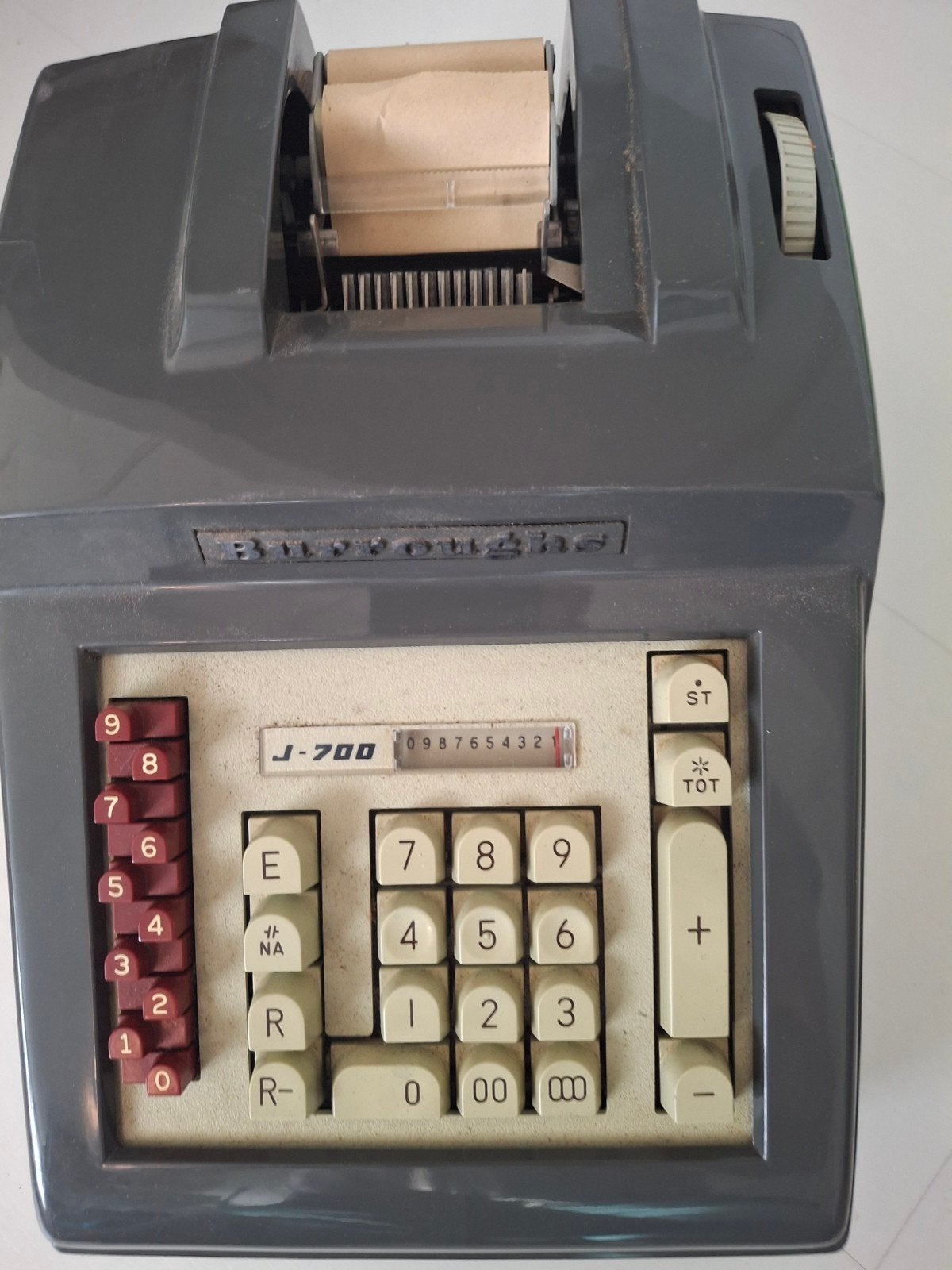 Vintage Burroughs J-700 Rekenmachine - Werking Onbekend, Ophalen of Verzenden