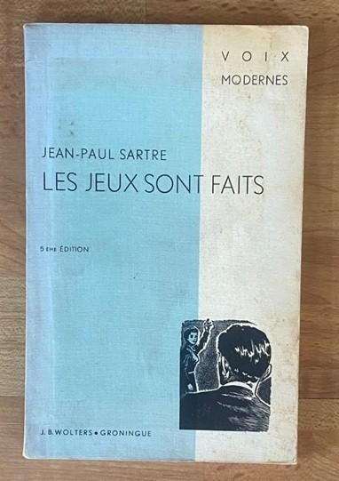 Jean-Paul Sartre - Les jeux sont faits, Ophalen of Verzenden, Zo goed als nieuw, Fictie, Jean-Paul Sartre