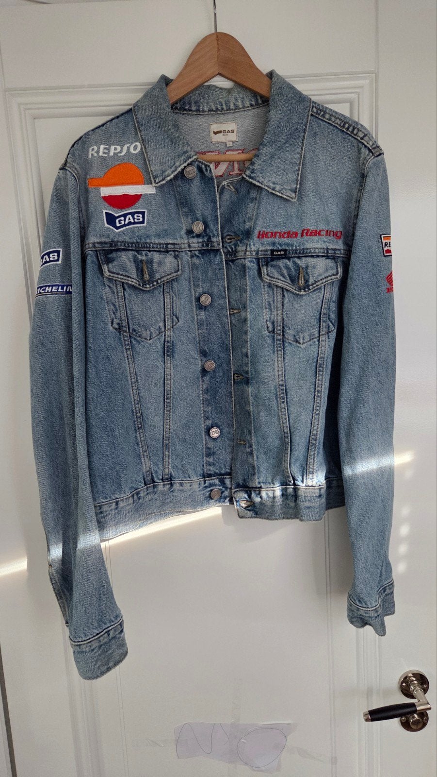 Origineel Gap Honda Racing jasje uit 2001 - Maat L, Kleding | Heren, Gap, Ophalen of Verzenden, Gedragen, Maat 48/50 (M)