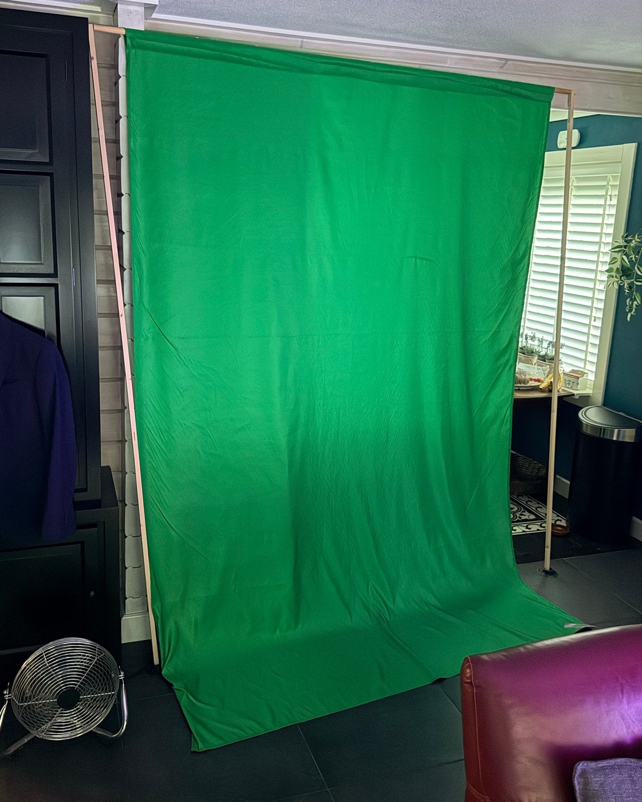 Groen Chroma Key Scherm met Frame voor Video/Foto, Ophalen, Zo goed als nieuw, Video