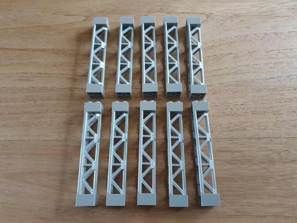 Partij N1=10x Nieuwe Lego pilaren (Meerdere setjes), Lego, Lego, Lego, Nieuw