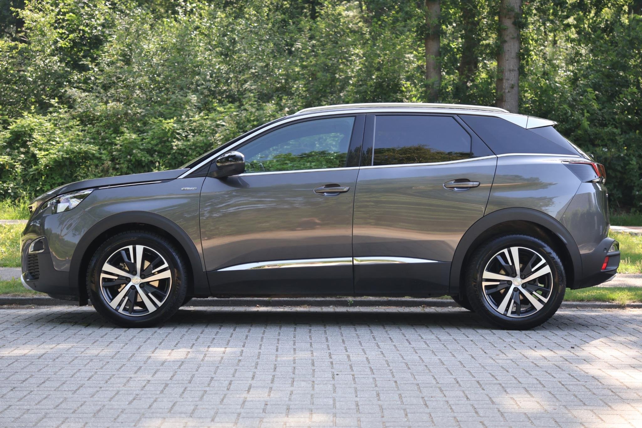 Peugeot 3008 1.2 PureTech Allure GT Line l 360 graden camera, Auto's, Peugeot, Stof, Gebruikt, Euro 6, 1199 cc