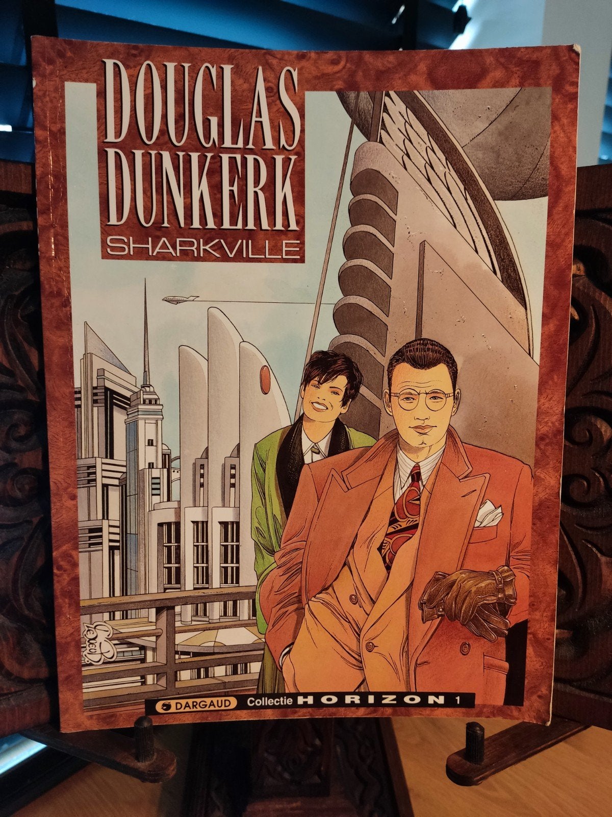 Douglas dunkerk sharkville, Eén stripboek, Ophalen of Verzenden, Gelezen