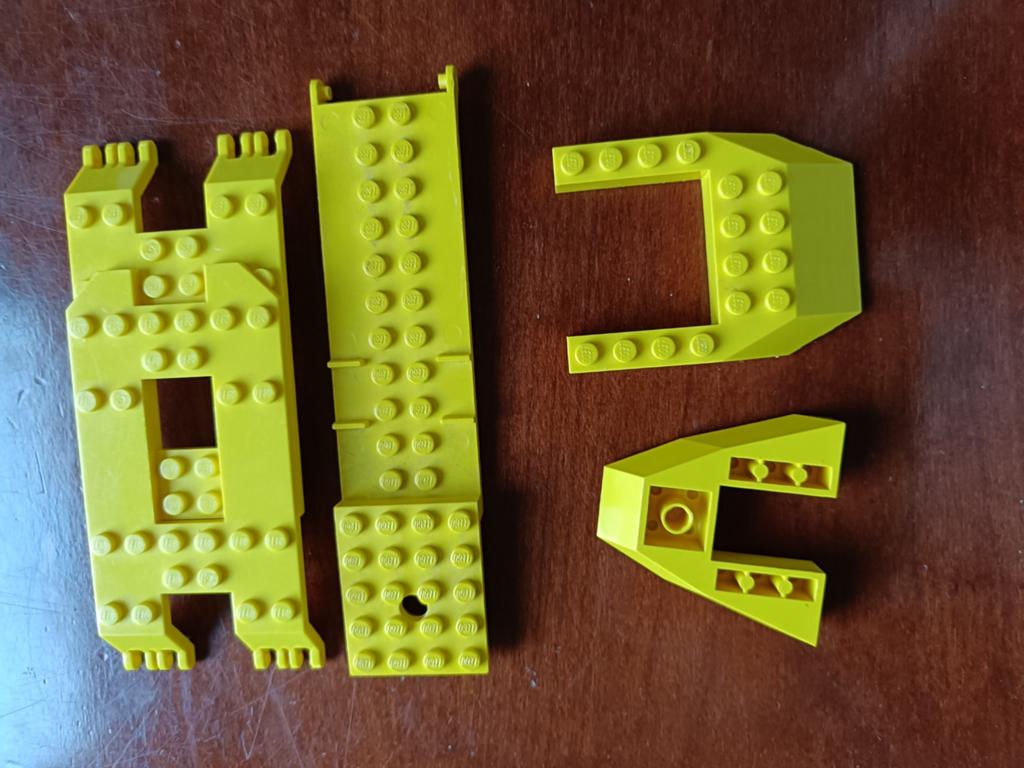 Partijtje gele Lego onderdelen, Ophalen of Verzenden