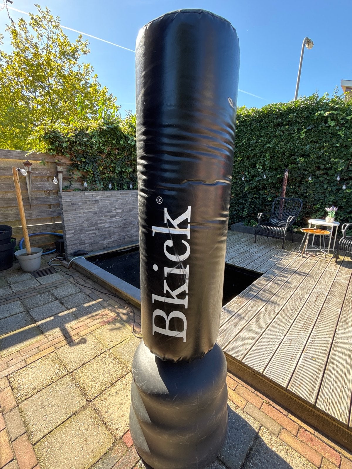 Bcube Bkick bokspaal - Ideaal voor thuis training, Sport en Fitness, Ophalen, Gebruikt, Bokszak