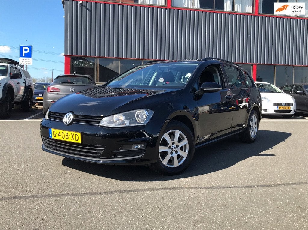 Volkswagen Golf Variant 1.6 TDI Comfortline / AUTOMAAT / EUR, Auto's, Volkswagen, Stof, Gebruikt, Euro 6, 4 cilinders