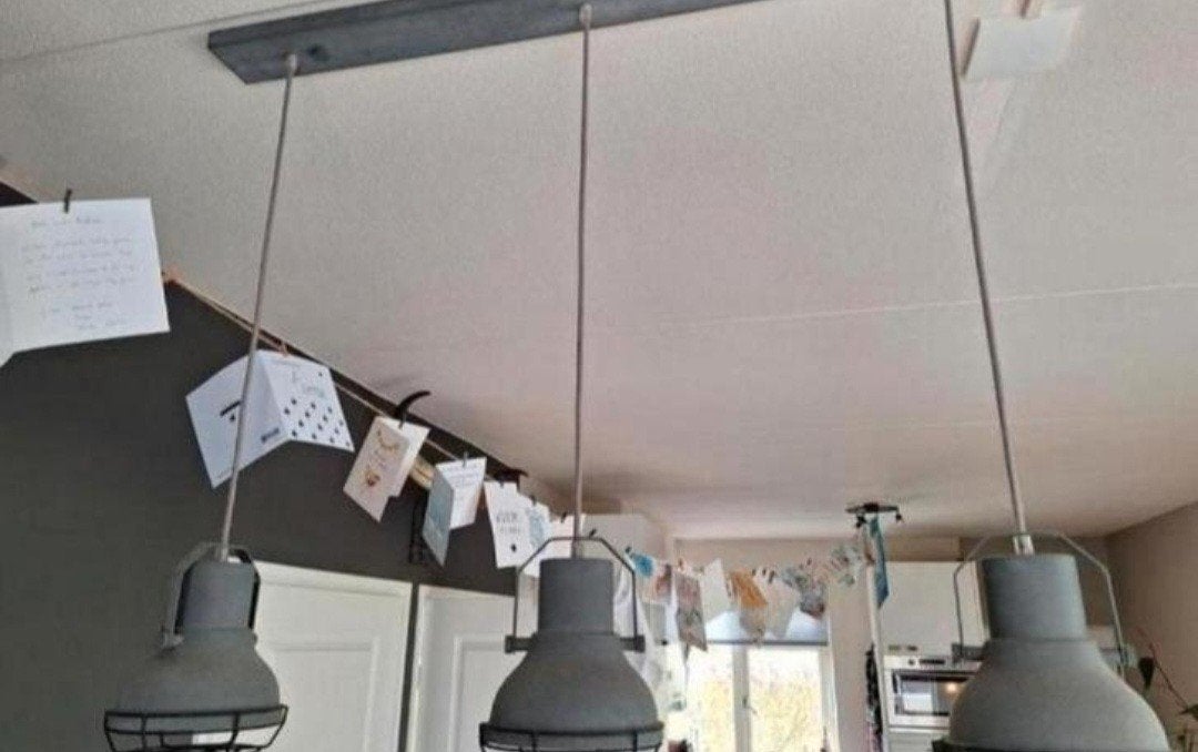 3 pit lamp, Ophalen of Verzenden, Zo goed als nieuw