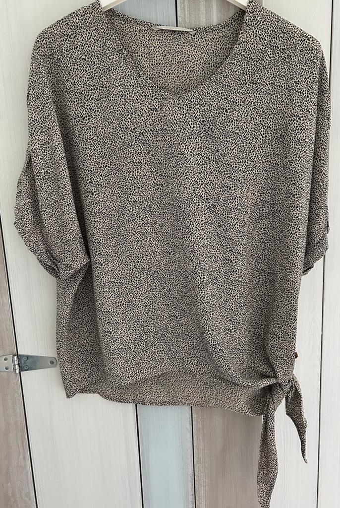 Mooi shirt/blouse van Moscow – model Lindy maat M, Kleding | Dames, Maat 38/40 (M), Overige kleuren, Ophalen of Verzenden, Korte mouw