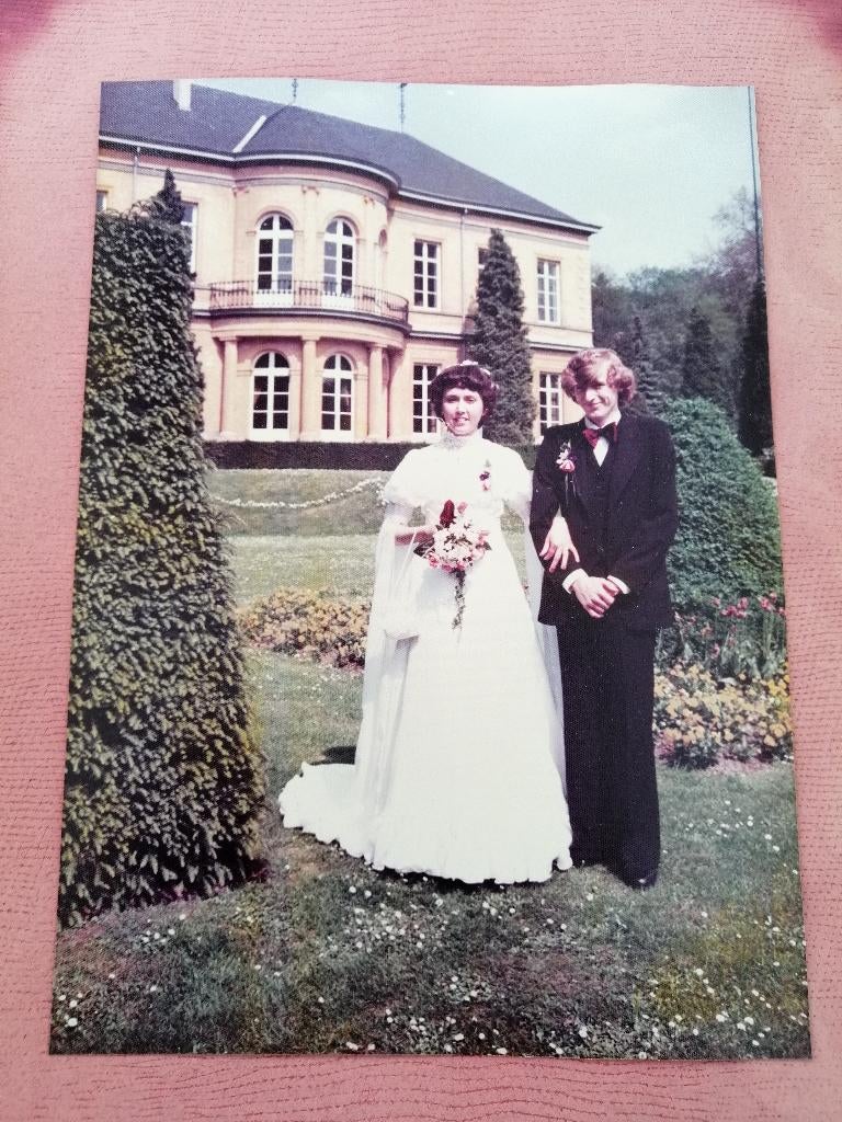 vintage 6 erfgoed Foto hoge hoed jurk cape, Ophalen of Verzenden, 1960 tot 1980, Gebruikt, Overige onderwerpen