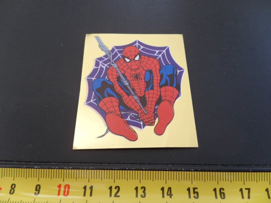 sticker panini marvel comics spider-man #R, Ophalen of Verzenden, Zo goed als nieuw