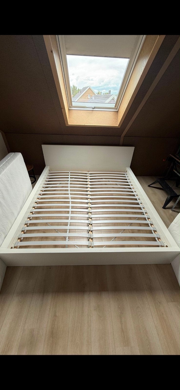 2 persoonsbed, Ophalen, Gebruikt, Tweepersoons, 180 cm