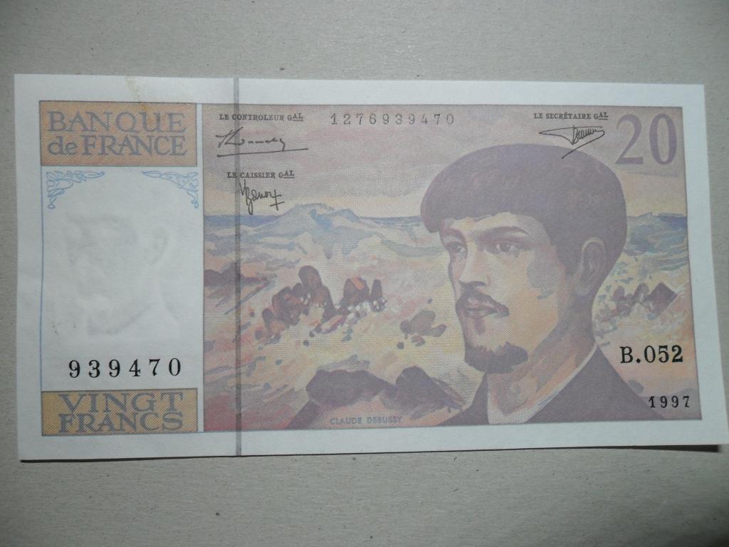 Frankrijk #151i [1997] / 20 francs (2), Verzenden, Frankrijk